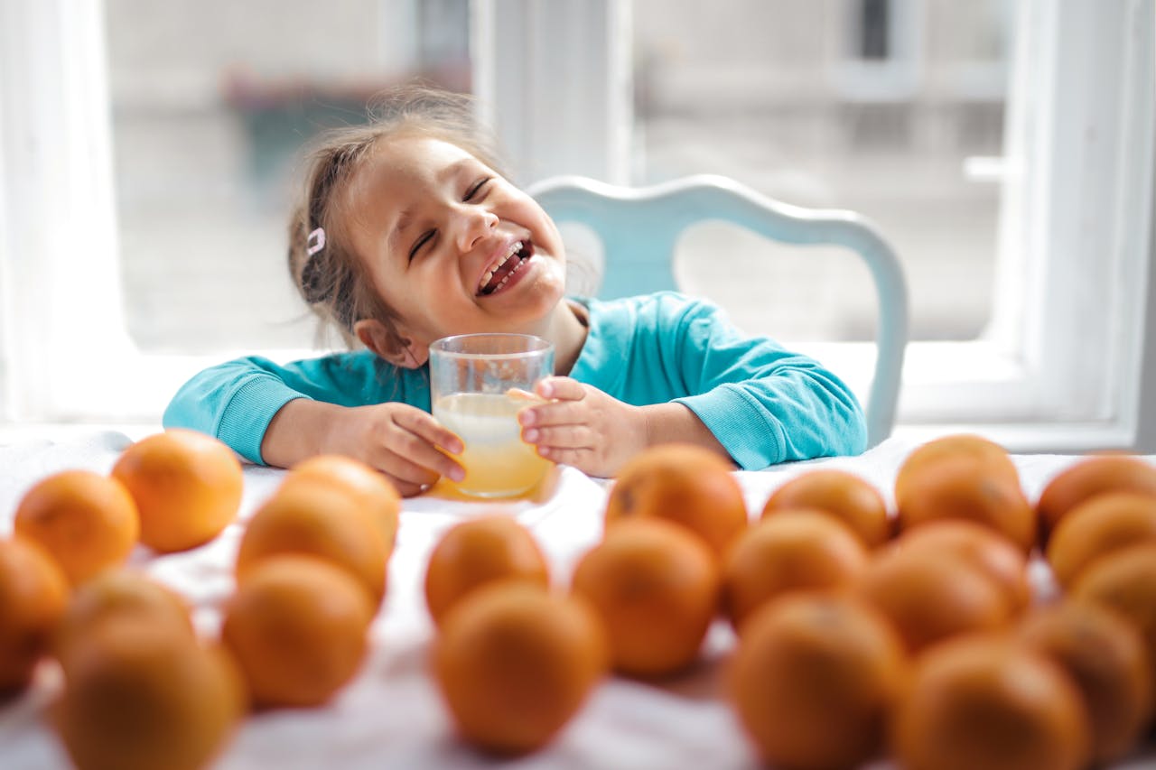 Child smiling
